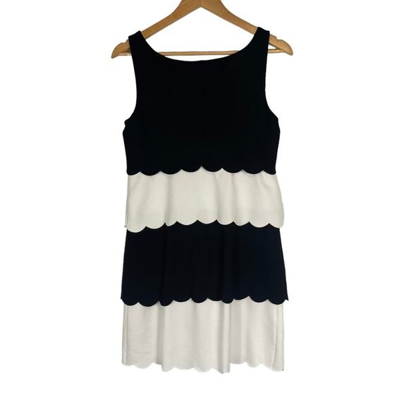 Bailey 44 Cloud Cover Dress Black White Medium - Picture 2 of 7